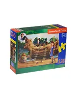 Пазлы 120 MIDI B-PU12230-OZ Строительство корабля (32х23см) (6+) (коробка) (Castorland)