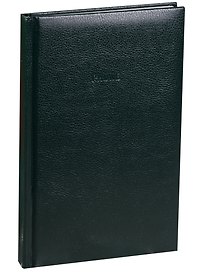 Алфавитная книга А5 80 листов "DERBY" зеленая