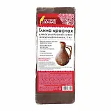 Глина для лепки красная "Остров Сокровищ", 1 кг