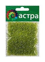 Набор д/творчества АСТРА Бисер 11/0 20гр 24 салат
