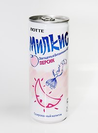 Милкис Персик газ. 0,25 л (ж/б)