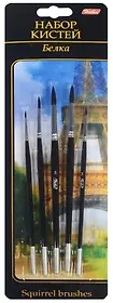 Кисти  5 шт, белка