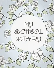 Дневник школьный. Цветы (А5, 48 л., прошитый цветной ниткой)