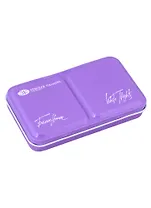 Пенал для акварели "Белые ночи" на 12 кювет сиреневый, металл,ЗХК