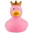 Игрушка для купания LiLaLu Уточка в короне розовая - 1