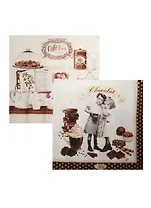 Набор для творчества Салфетки для декупажа Шоколадный винтаж - 2 шт.