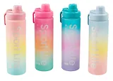 Бутылка матовая Sportlife градиент (пластик) (800мл) (12-16163-202405-B5)