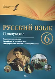 Русский язык. 6 класс : II полугодие : планы-конспекты уроков