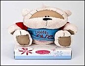 Мишка сидящий на подставке (With Love) (1050005) (Артицентр)