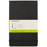 Книга для записей Moleskin Reporter, твёрдая обложка, чёрная, 120 листов, А5