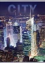 Тетрадь в клетку Listoff, "Ночной город", А4, 80 листов