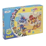 Пазл "Енотки. Дуэт", 24 элемента