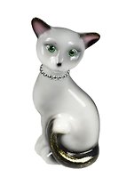 Копилка керамика Кошка Соня серая (12х14х28) (1143637)