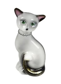 Копилка керамика Кошка Соня серая (12х14х28) (1143637)