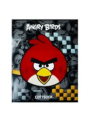 Тетрадь в клетку Angry Birds, 48 листов, в ассортименте