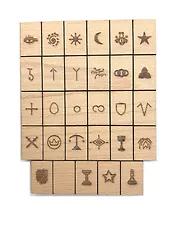 Набор ведьминых рун (29 рун)