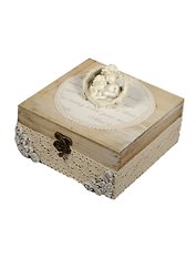 Шкатулка Прованс Ангелы (14х14х10см) (222-144)