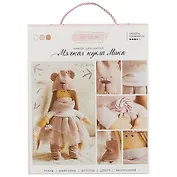 Набор для шитья интерьерная кукла Мика, Арт Узор