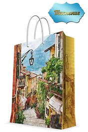Пакет, Феникс Презент, Итальянский дворик 26*32,4*12,7см 44226