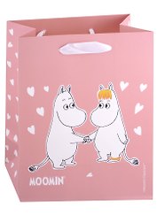 Пакет А5 23*18*10 MOOMIN "Муми-тролль и Фрекен Снорк "дет., бум.мат.ламинат