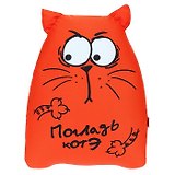 Игрушка-антистресс Погладь котэ (14х30х37) (556234)