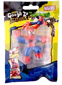 Мини-игрушка Marvel Человек-Паук (тянущаяся фигурка) (резина) (6 см) (ТМ GooJitZu)