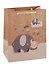 Пакет А5 23*18*10 "happy birthday craft" нейтр., бум.мат.ламинат - 0