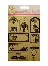 Чипборд (стикер) (CBCK-602C) (Рукоделие) (3+) (упаковка)