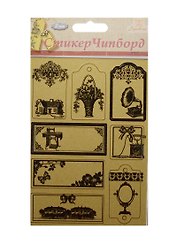 Чипборд (стикер) (CBCK-602C) (Рукоделие) (3+) (упаковка)