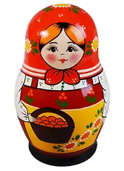 Матрешка 10 предм. "Узор", арт. С-11 (152)