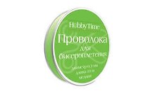 Набор для творчества Альт, Проволока для бисероплетения (медь) Зеленая Ø 0,3мм, 10м