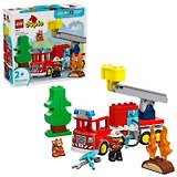 10473 Конструктор LEGO Duplo Пожарная машина со шлангом и пожарным, 28 деталей, возраст 2+