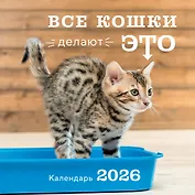 Все кошки делают это. Календарь настенный на 2026 год (300х300)