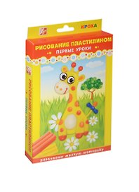 Набор для рисования пластилином Жирафик 6цв. 24С 1494-08