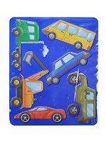 Трафарет пластмассовый фигурный Машины (10С 526-08) (упаковка) (упак.(10))