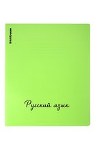 Тетрадь 48л лин. ТЕМА "Neon. Русский язык" пласт.обл., ассорти, ErichKrause