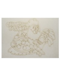 Трафарет Петушок № 1 А5 (148х210) (А5-1221) (3+) (Песочный мир)