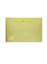 Папка-конверт А5 на кнопке, пластик 0,16мм, ассорти