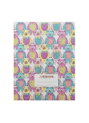 Дневник для ср. и ст.кл. "Мишки (орнамент)" 7БЦ, мат.ламин., тисненение фольгой, понтон.печ., Unnika