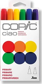 Набор маркеров Copic Ciao стартовый, 6 цветов