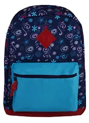 Рюкзак школьный "Сердечки на темно-синем фоне", 40*30*14 см