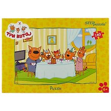 Пазл «Три кота» 160 элементов, Step Puzzle