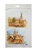 Набор для творчества Рисовая карта для декупажа Пейзаж №1 21*29см AM400061