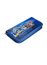 Пенал школьный 1отд. "ОГНЕННЫЙ БАЙК" 20*10*2,5см, полиэстер, Феникс