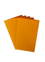Набор открыток двойных Шафрановый (card2-200) (5шт) (упаковка) (Фридекор)
