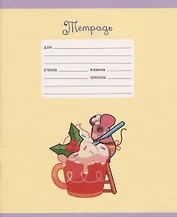 Тетрадь в линейку Listoff, "Славные мышки", 12 листов, в ассортименте