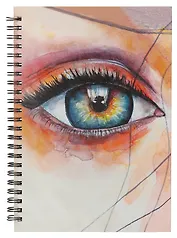 Тетрадь в линейку Listoff, "Взгляд", А5, 80 листов