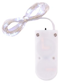 Гирлянда-проволока  LED (20 белых ламп) (1,9 м)
