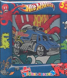 Hot Wheels. Моя первая книжка-мозаика