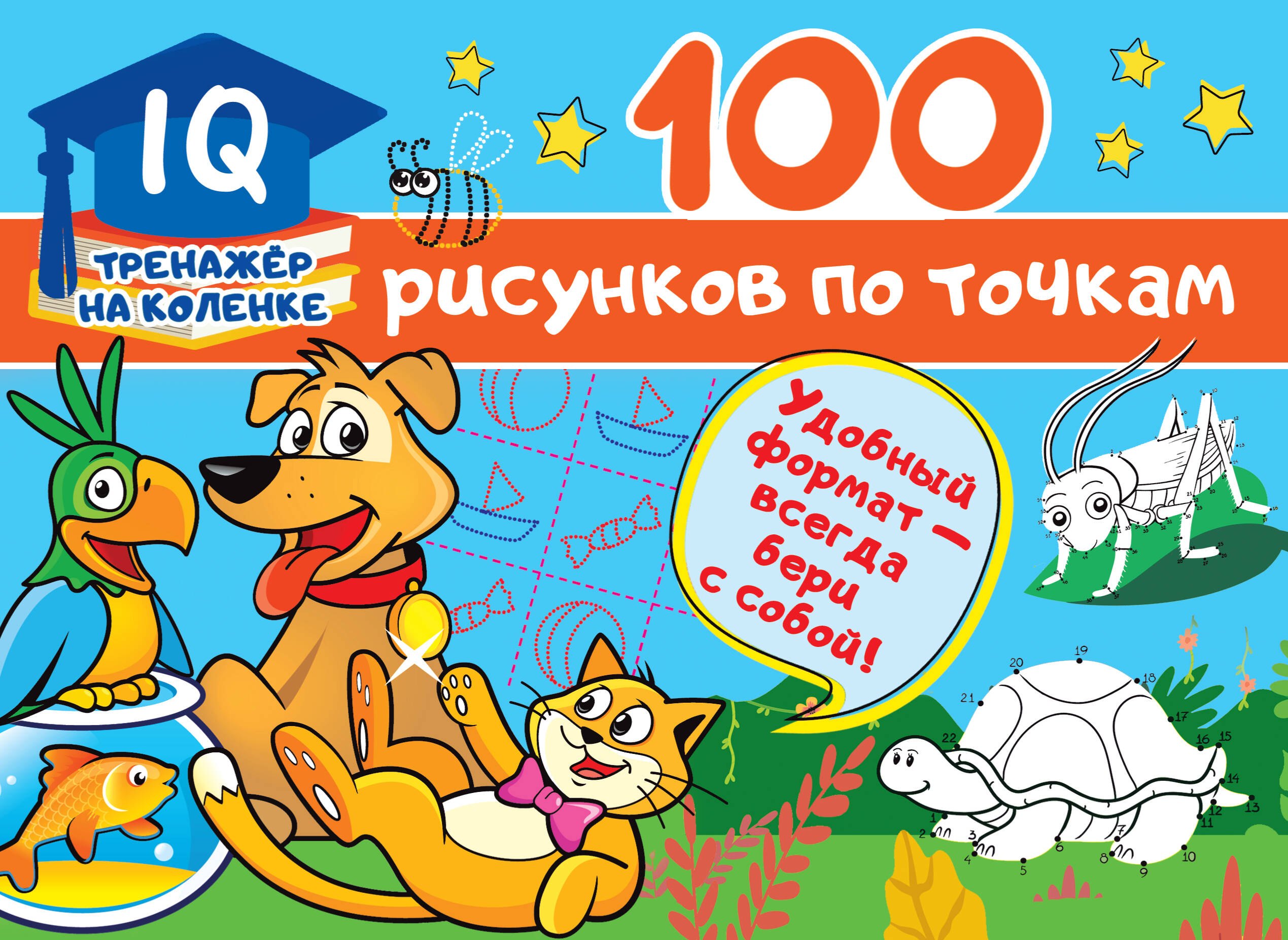 

100 рисунков по точкам